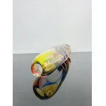 Josef Rozinek (1911 - 1992), Spectrum Art Glass Vase by Nový Bor Glassworks, 20th Century