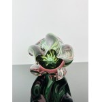Josef Hospodka (1923-1989), Art Glass Propeller Vase by Chřibská Glassworks, 1960s