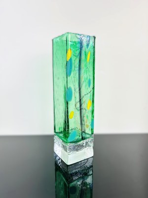 Jaroslav Svoboda, Art Glass Vase, Czechoslovakia 1970s