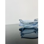 Miloslav Klinger (1922 - 1999), Alexandrite Glass Ashtray by M. Klinger Glassworks Zelezny Brod (ZVS)