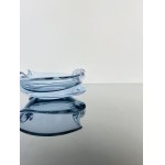 Miloslav Klinger (1922 - 1999), Alexandrite Glass Ashtray by M. Klinger Glassworks Zelezny Brod (ZVS)