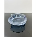 Miloslav Klinger (1922 - 1999), Alexandrite Glass Ashtray by M. Klinger Glassworks Zelezny Brod (ZVS)