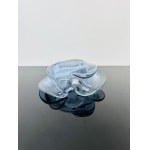 Miloslav Klinger (1922 - 1999), Alexandrite Glass Ashtray by M. Klinger Glassworks Zelezny Brod (ZVS)