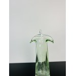 Karel Wünsch (1932 - 2020), Uranium Glass Vase by Wünsch, Škrdlovice Glassworks, Pattern 7104/21, 1971
