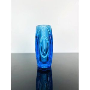 Rudolf Schroter (1887-?), Cobalt Art Glass Vase