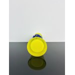 Jaroslav Svoboda, Yellow Art Glass Vase by AG Karlov Glassworks