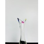 Pavel Juda, Tall Art Glass Vase 35CM, Škrdlovice Glassworks, Czechoslovakia 1960s