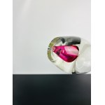 Pavel Juda, Tall Art Glass Vase 35CM, Škrdlovice Glassworks, Czechoslovakia 1960s
