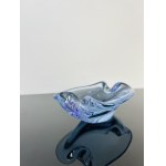 Miloslav Klinger (1922 - 1999), Alexandrite Glass Ashtray by Klinger, Železný Brod Glassworks (ZBS)