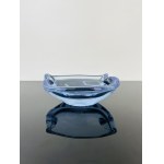 Miloslav Klinger (1922 - 1999), Alexandrite Glass Ashtray by Klinger, Železný Brod Glassworks (ZBS)