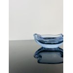 Miloslav Klinger (1922 - 1999), Alexandrite Glass Ashtray by Klinger, Železný Brod Glassworks (ZBS)