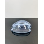 Miloslav Klinger (1922 - 1999), Alexandrite Glass Ashtray by Klinger, Železný Brod Glassworks (ZBS)