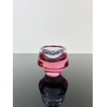 Miloslav Klinger (1922 - 1999), Alexandrite Glass Ashtray Železný Brod Glassworks, Pattern 71056/11
