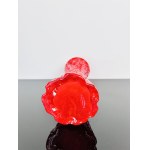 INGRID, Red Art Glass Vase INGRID Glassworks, Czechoslovakia, 1960s