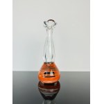 Art Glass Vase with Spiral Core