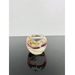 Josef Rozinek (1911 - 1992), Art Glass Ashtray by NOVÝ BOR, 1960s - Spectrum of Colors