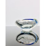 Rudolf Beránek (1930), Art Glass Ashtray by Škrdlovice Glassworks, 1955s