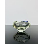 Rudolf Beránek (1930), Art Glass Ashtray by Škrdlovice Glassworks, 1955s