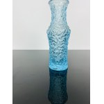 Václav Hanuš (1924 - 2009), Vintage Blue Art Glass Vase by Sklo Union Rosice, 1960s