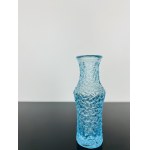 Václav Hanuš (1924 - 2009), Vintage Blue Art Glass Vase by Sklo Union Rosice, 1960s