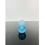 Václav Hanuš (1924 - 2009), Vintage Blue Art Glass Vase by Sklo Union Rosice, 1960s