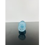 Václav Hanuš (1924 - 2009), Vintage Blue Art Glass Vase by Sklo Union Rosice, 1960s