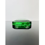 Green Art Glass Ashtray, Sklo Union, 1970s