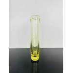 Miloslav Klinger (1922 - 1999), Engraved Bird Art Glass Vase by Železný Brod (ZvS), 1960s