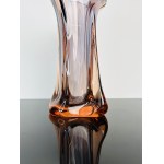 Josef Hospodka (1923-1989), Massive Art Glass Vase by Chřibská Glassworks, 1959s