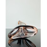 Josef Hospodka (1923-1989), Massive Art Glass Vase by Chřibská Glassworks, 1959s