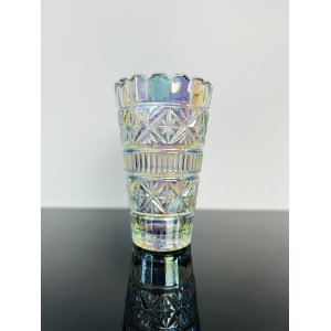 Iridescent Art Glass Vase, Czechoslovakia 1960-1970s