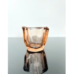 František Zemek (1913-1960), Rosaline Mini Art Glass Vase by Mstišov-MOSER