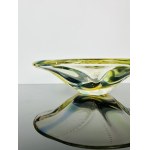 Hana Machovská, Vintage Bowl Glass Pizzicato Collection, Mstišov Glassworks, 1959, Pattern 53532/26