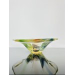Hana Machovská, Vintage Bowl Glass Pizzicato Collection, Mstišov Glassworks, 1959, Pattern 53532/26
