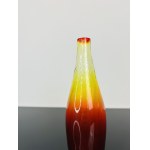 Jan Gabrhel (1930), Art Glass Vase, Spectrum of Colors, Czechoslovakia, 20 cm