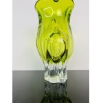 Josef Hospodka (1923-1989), Citrine Massive Vase by Josef Michal Hospodka, Chřibská, 1964
