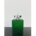 František Vízner (1936 - 2011), Elegant Art Glass Candlestick by F.Vizner, Czechoslovakia