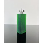 František Vízner (1936 - 2011), Elegant Art Glass Candlestick by F.Vizner, Czechoslovakia
