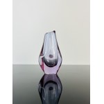 Miloslav Klinger (1922 - 1999), Alexandrite Glass Vase by Glassworks Zelezny Brod (ZBS)
