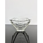Václav Hanuš (1924 - 2009), Pressed Glass Bowl by Heřmanova Huť Glassworks, Model 20035