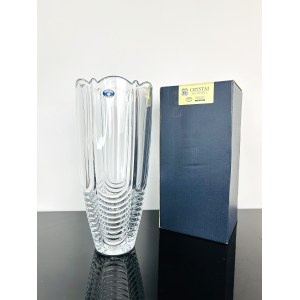 Bohemia Crystal Glass Vase, Czech Republic, in Original Package