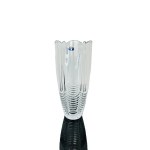 Bohemia Crystal Glass Vase, Czech Republic, in Original Package