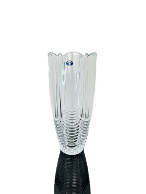 Bohemia Crystal Glass Vase, Czech Republic, in Original Package