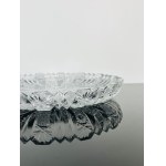 Massive Czech Crystal Cut Glass Bowl - Hand-Cut Bohemian Crystal