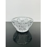 Deep Cut Crystal Glass Bowl - Bohemian Czech Crystal