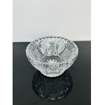 Deep Cut Crystal Glass Bowl - Bohemian Czech Crystal
