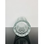 František Pečený, Large Pressed Glass Vase 31CM, Heřmanova Huť, 1963, Model 20040/200