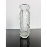 Pavel Pánek, Pressed Art Glass Vase by Pavel Pánek, Rosice Glassworks, 1973, Model 2301/23