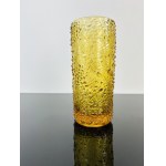 Pressed Glass Vase with Organic Shape