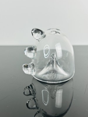 Signed Glass Sculpture by Bořek Šípek - Bohemian Art Glass